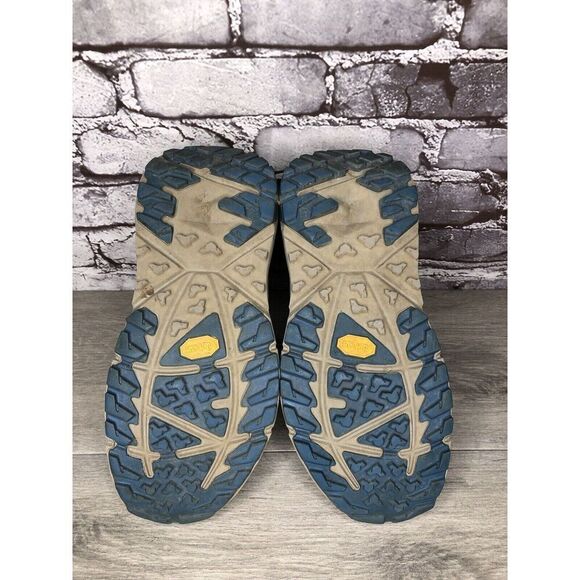 Men's Hoka One One Kaha GTX Gore-Tex Blue & Gray Mid Hiking Boots Women Sz 8M US - Picture 10 of 16